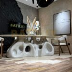 Table de Repas VULKA en Béton Ciré – Image 2